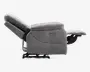 Hvilestol recliner elektrisk grå