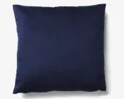 Pude blå m/fyld 45x45 cm 