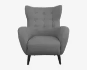 Øreklapstol Inkl. Fodskammel