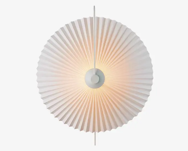 Væglampe Nadia E14 hvid 