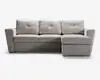 Sovesofa m/posefjedre beige