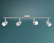 Vægspot Meranti nickel 4xGU10