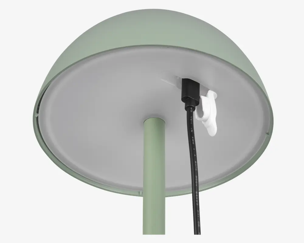 Bordlampe Ricardo pistacie grøn H.30 cm 