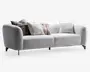 Sofa 3 pers. lys beige møbelstof