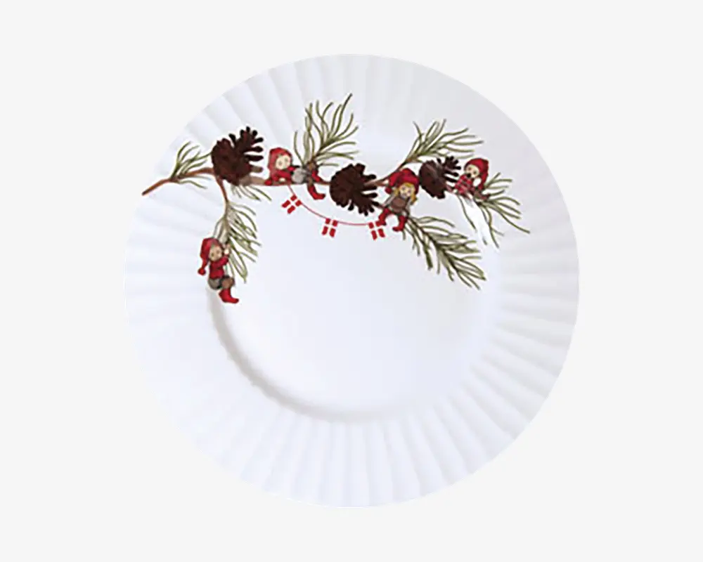 Jule Tallerken Apotekernissen 2pk Ø.20,3cm