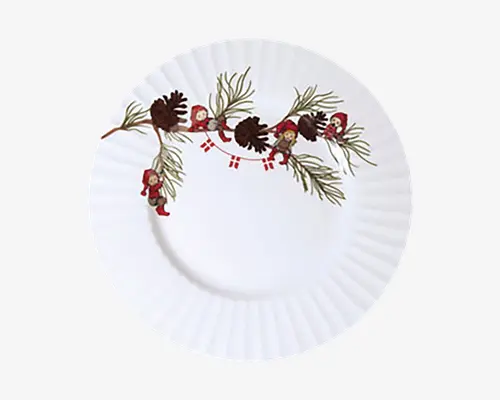 Jule Tallerken Apotekernissen 2pk Ø.20,3cm