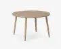 Sofabord Lys Eg Finer Ø-80 CM