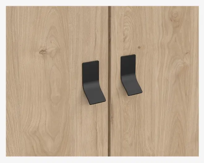 Garderobeskab Ry m. 3 låger og 3 skuffer