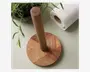 Køkkenrulleholder Sildeben Acacie Træ H.30,5cm