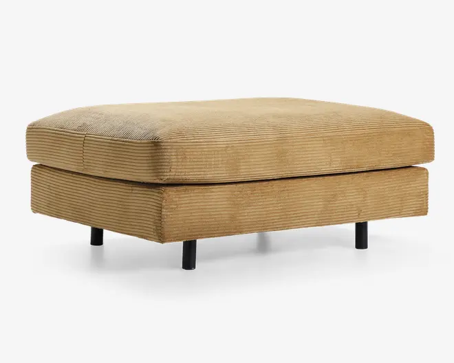 Puf Motive gul fløjl