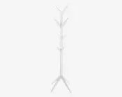 Stumtjener Ascot hvid