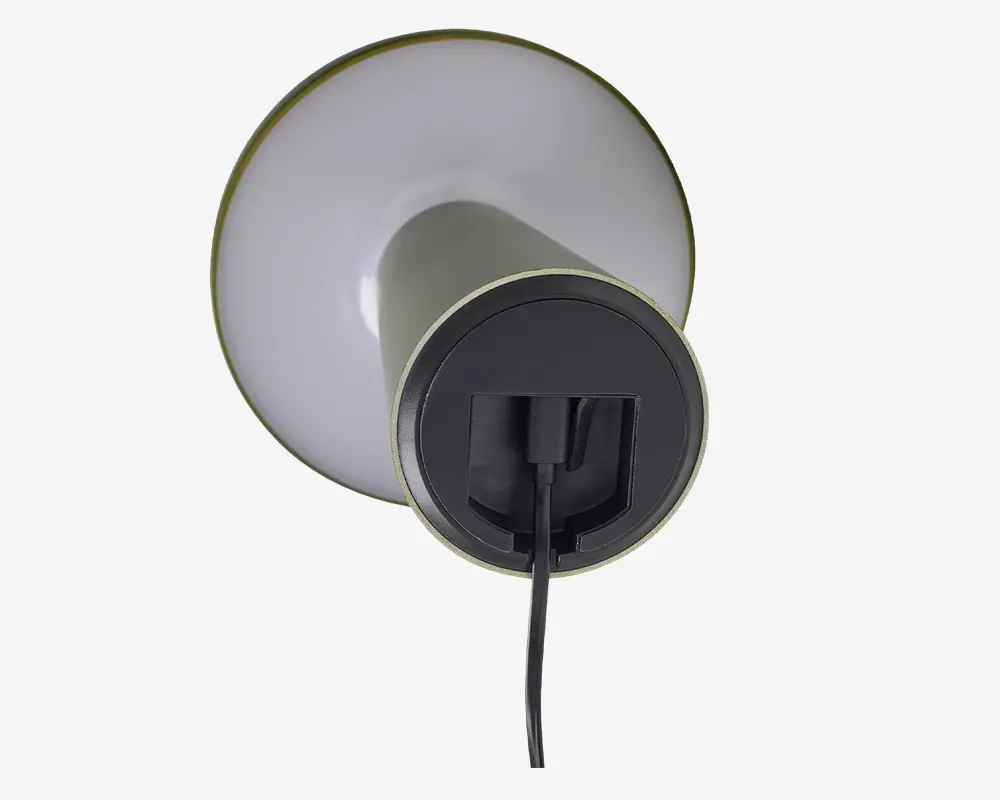 Bordlampe Move Me olivengrøn LED H.21,5 cm 