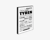 Klods Tyren 15x21 cm