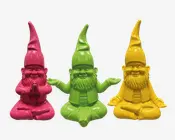 Yoga nisse assorteret H.19,5 cm