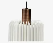 Peak Pendel Plast Bronze Ø.18 cm