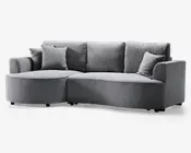 Sovesofa med chaiselong venstrevendt