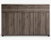 Komode m. 3  skuffer og 3 låger