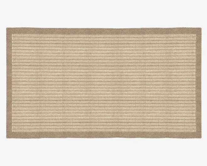 Tæppe Luxor natur/hvid 140x200 cm