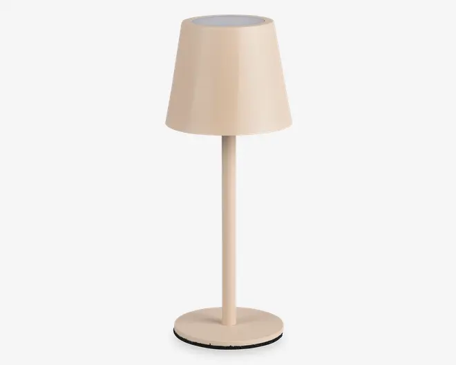 Bordlampe Diaz sand H.21 cm