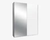 Garderobeskab m. 2 Skydedøre