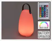 Bordlampe Genopladelig H.26 cm 