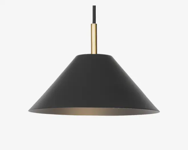 Loftlampe Hygge sort Ø. 24 cm