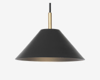 Loftlampe Hygge sort Ø. 24 cm