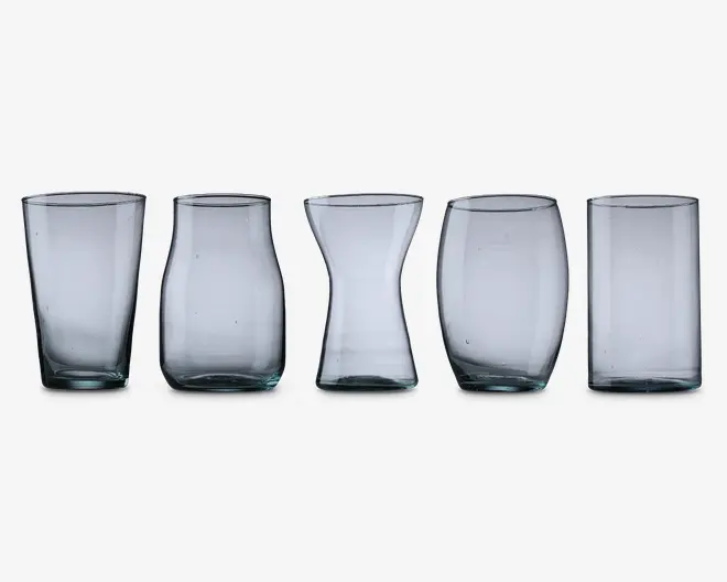 Vase glas ass.