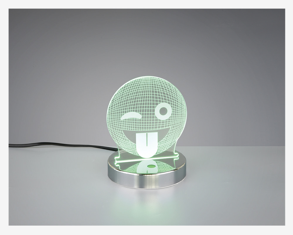 Bordlampe Smiley H.15,5 cm 