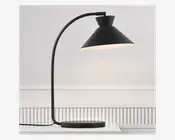 Dial Bordlampe Sort H.51 cm 