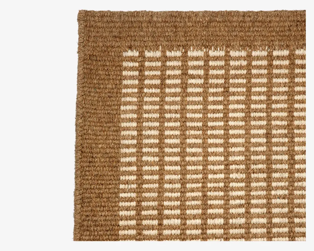 Tæppe Luxor dark- beige/hvid 170x240 cm 