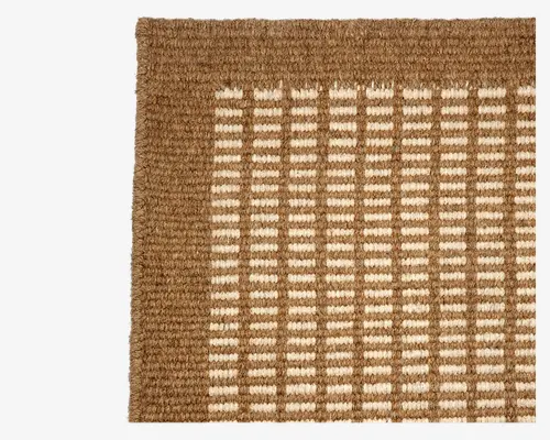 Tæppe Luxor dark- beige/hvid 170x240 cm