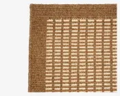 Tæppe Luxor dark-beige/hvid 140x200 cm