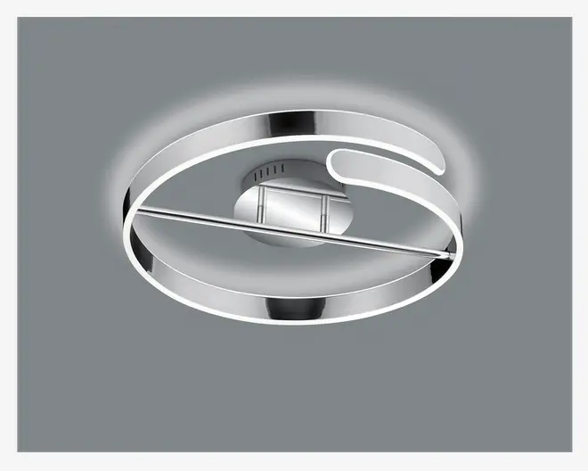 Loftlampe Parma Krom Ø.50 cm