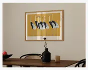 Plakat Red Crown Crane