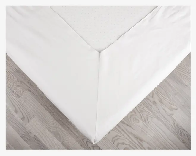 Kuvertlagen Percale Hvid 90x200 cm