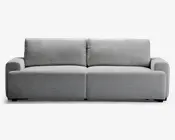 Sovesofa 3 pers. grå møbelstof