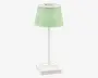 Bordlampe Sanchez mat hvid H.30 cm 