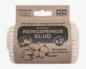 Rengøringsklude øko bomuld 2stk. 