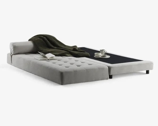 Daybed Eva beige møbelstof