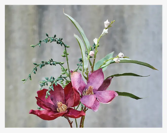 Gren M/Bær Grøn H.48 cm