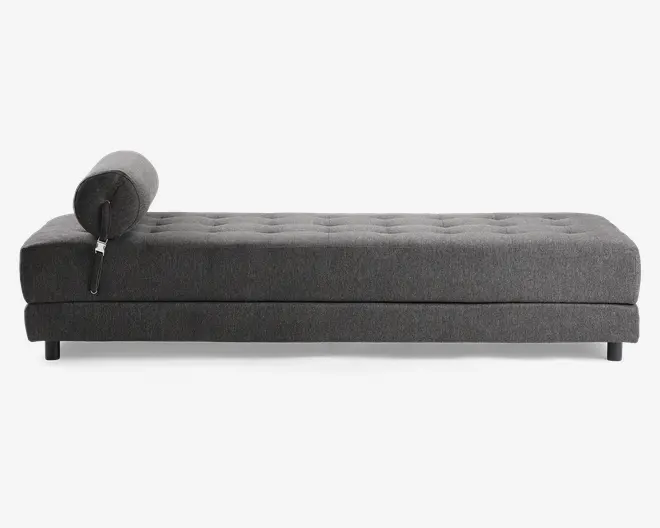 Daybed Eva grå møbelstof