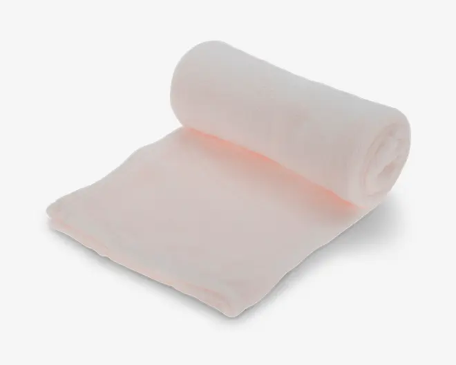 Plaid Fleece Hvid 125x150 cm 