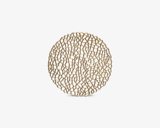 Bordskåner Rund Guld Ø.10 cm