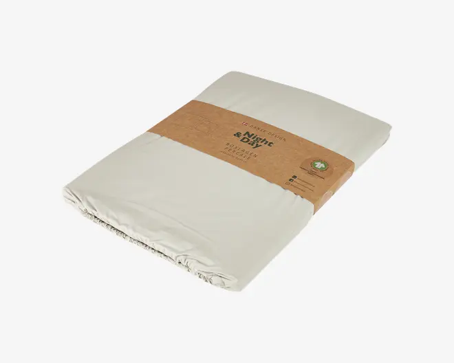 Boxlagen Percale Sand 90x200 cm 