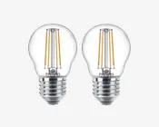 Pære Filament Krone E27 40W 2-Pak