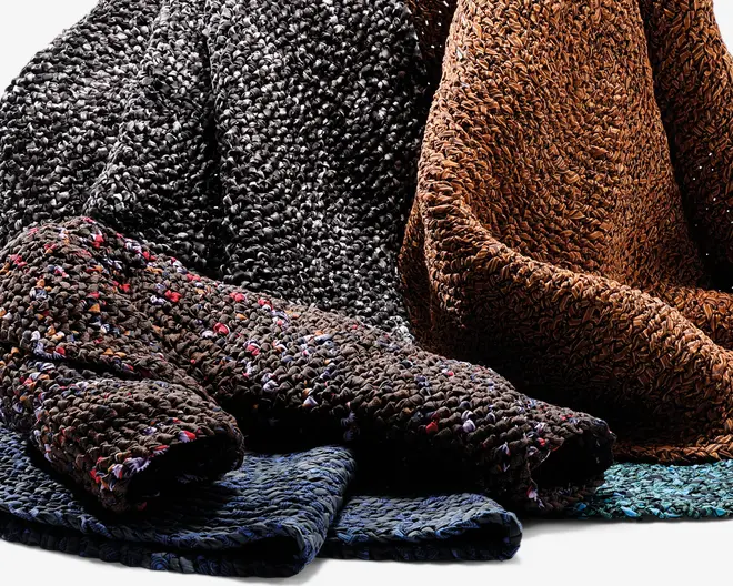 Mescla tæppe ass Ø.160 cm 