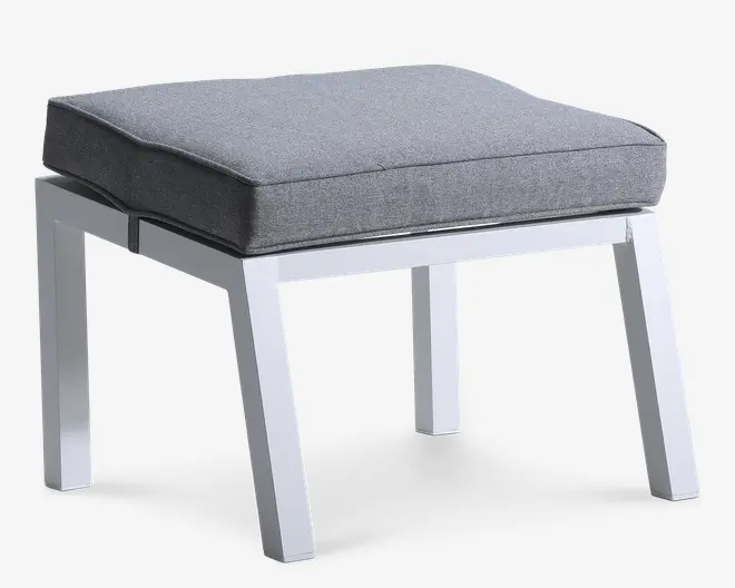 Loungesæt hvidlakeret komplet