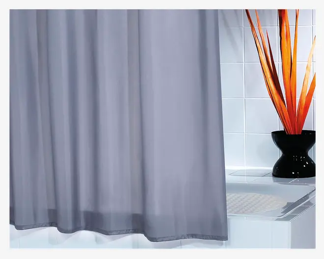 Badeforhæng Madison Grå 180x200 cm