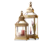 Lanterne small guld 24x14x54 cm 